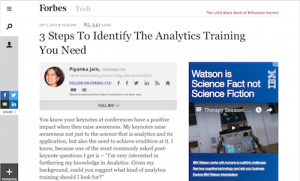 3 Steps to Indetify the Analytics Training You Need
