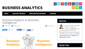 Business Analytics vs Business Intelligence