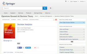 Decision Analytics