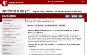 Online MS in Business Analytics