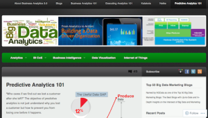 Predictive Analytics 101