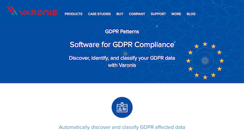 Varonis GDPR Patterns
